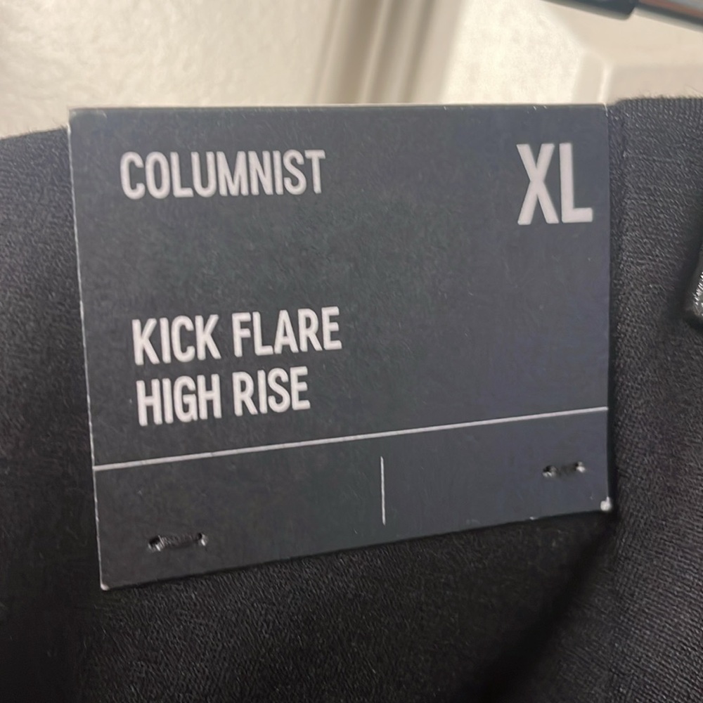 Express Columnist High-Waisted Front Seam Cropped Flare Pant - Picture 8 of 10